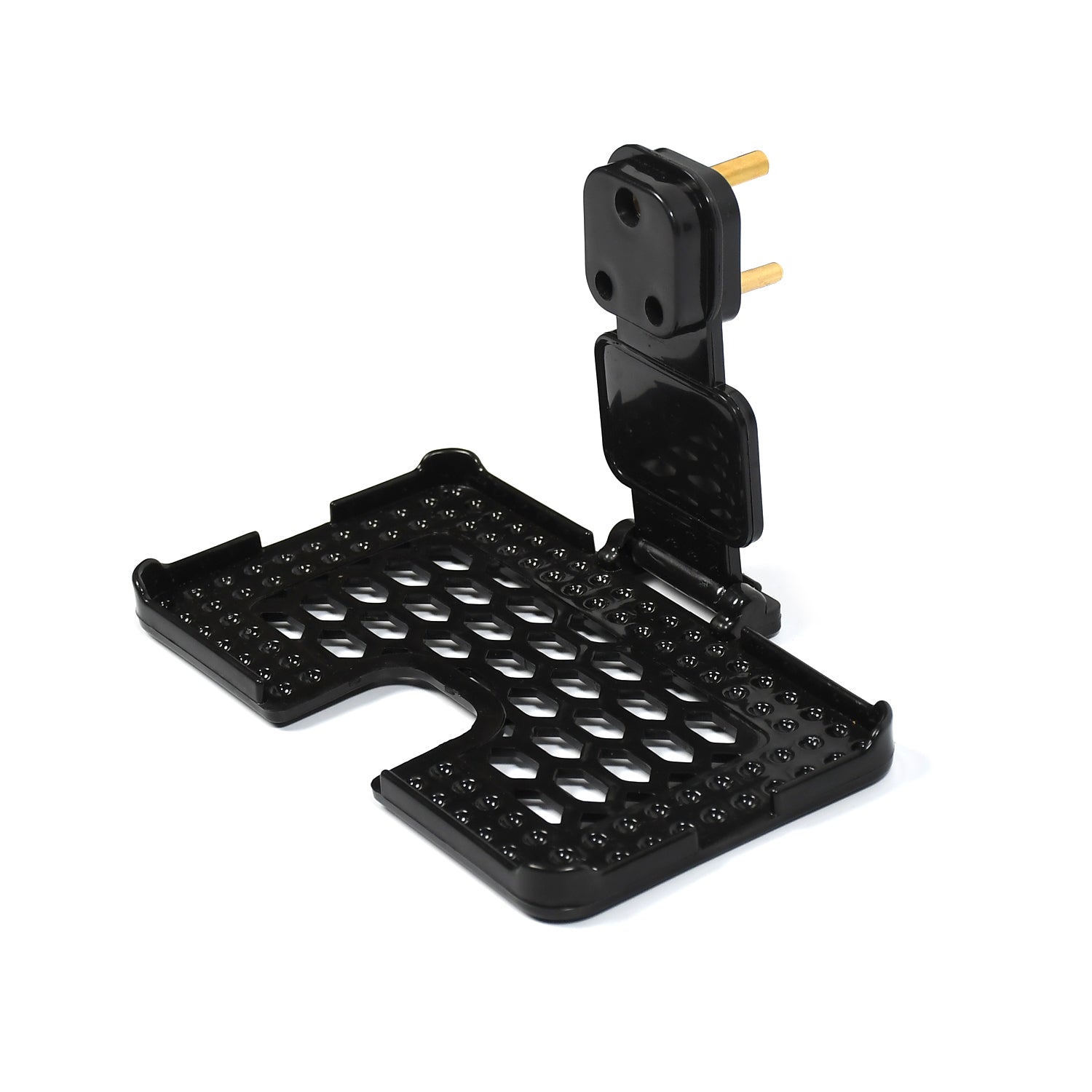 6496B Multi-Purpose Wall Holder Stand for Charging Mobile Just Fit in Socket and Hang ( Black ) DeoDap 6496B Multi-Purpose Wall Holder Stand for Charging Mobile Just Fit in Socket and Hang ( Black ) DeoDap
